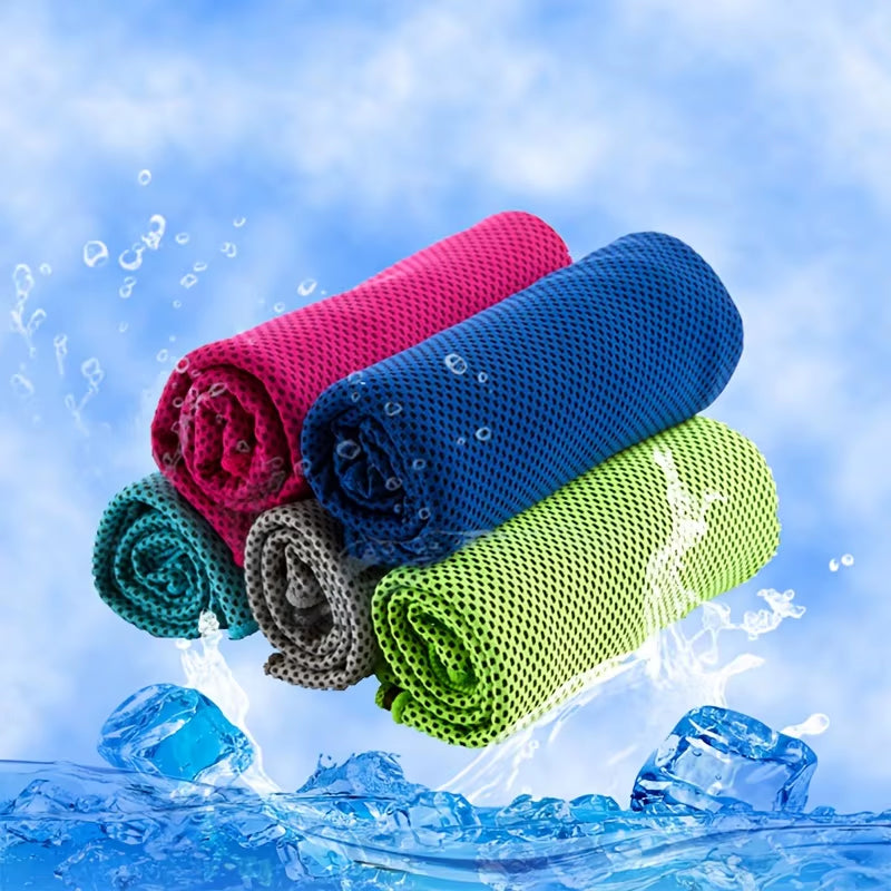 4PCS Sports Cooling Cold Towels, Neck and Face Cooling Towels, Cooling Towels, Cold Towels, Sports Outdoor Cool