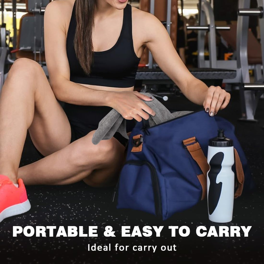 ORIGTHY Gym Towels, Highly Absorbent Sweat Towels, Soft and Quick Drying Gym Tow